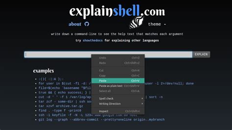 shellexplain|ExplainShell: The Best Alternative for Linux MAN PAGES.